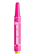 NYX PROFESSIONAL MAKEUP A Minecraft Movie Fat Oil Slick Click бальзам для губ, Cherry Grove Girlie, 1шт.