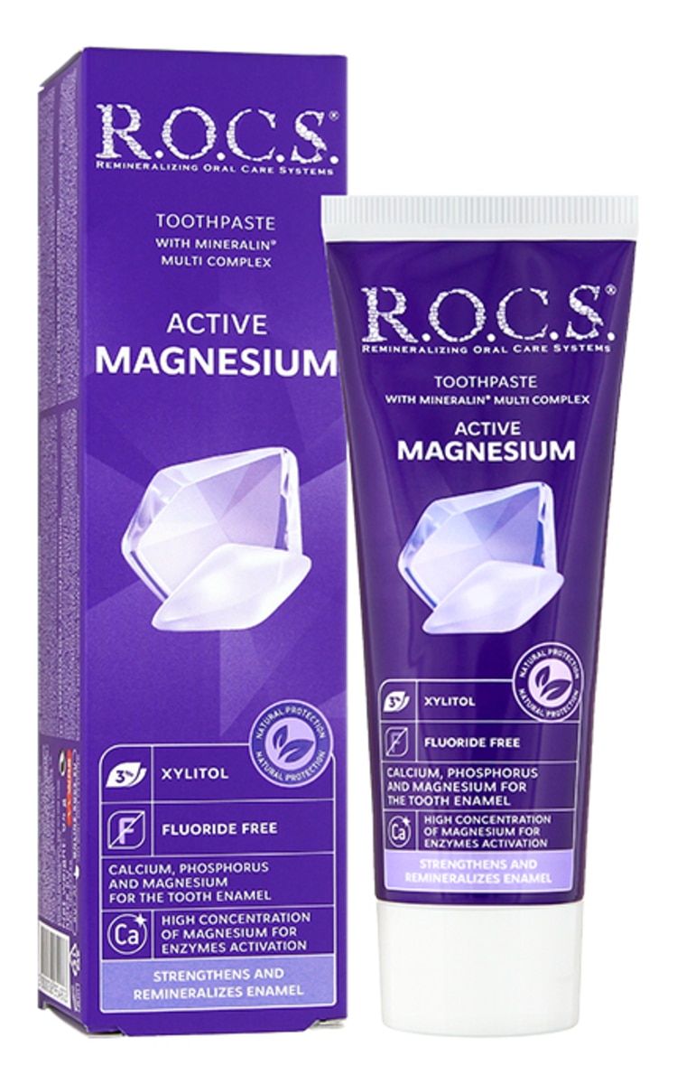 ROCS R.O.C.S. Active Magnesium zobu pasta, 94g