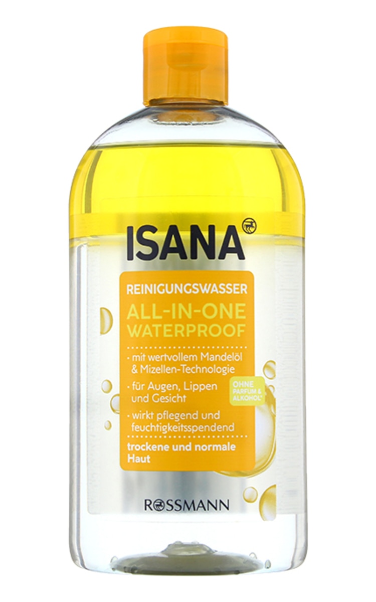 ISANA ISANA All-in-One divfāžu attīrošais ūdens sejai, 400ml 400 ml