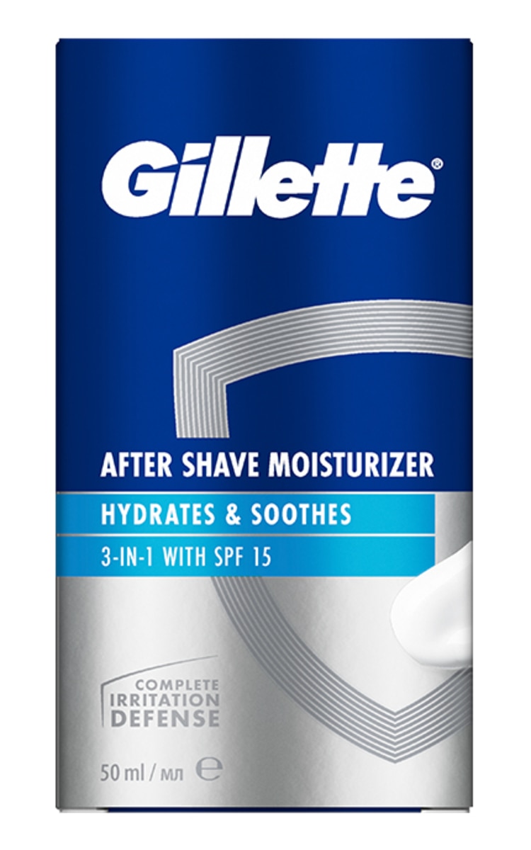 GILLETTE GILLETTE Instant Hydration Pro 3in1 balzams pēc skūšanās, 50ml 50 ml