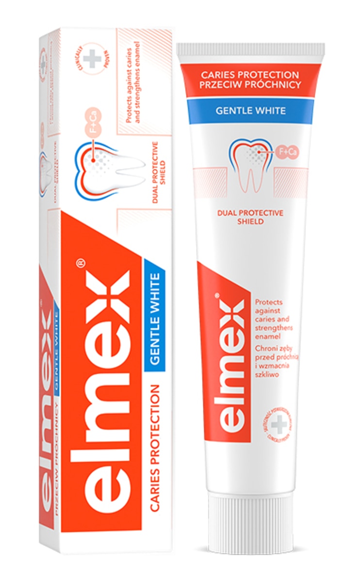 ELMEX ELMEX Caries Protection Gentle White zobu pasta, 75ml 75 ml