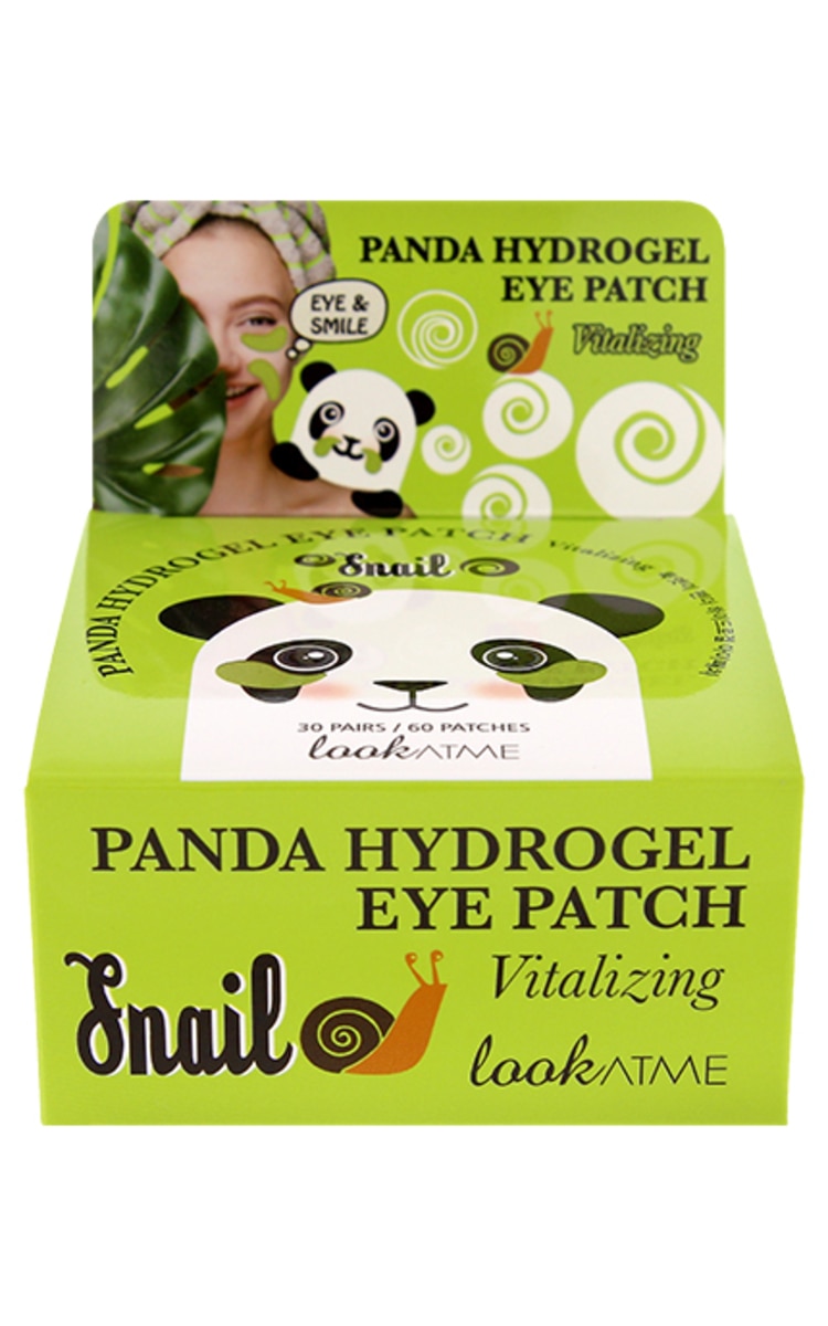 LOOK AT MY  LOOK AT ME Panda Hydrogel Snail маска для кожи вокруг глаз, 30 пар