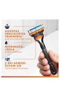 GILLETTE Fusion5 dāvanu komplekts vīriešiem
