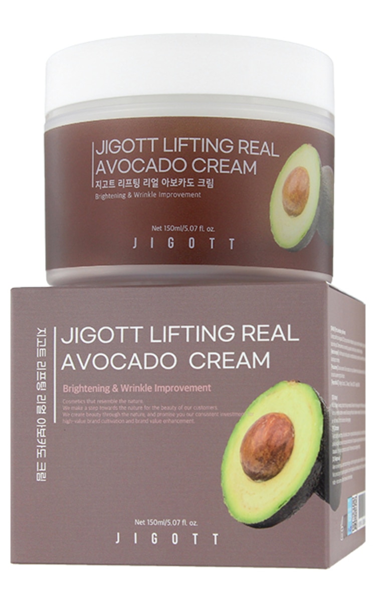 JIGOTT JIGOTT Lifting Real Avocado укрепляющий крем для лица, 150мл
