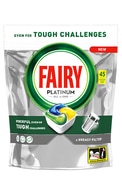 FAIRY Platinum Lemon trauku mazgāšanas kapsulas, 45gab.