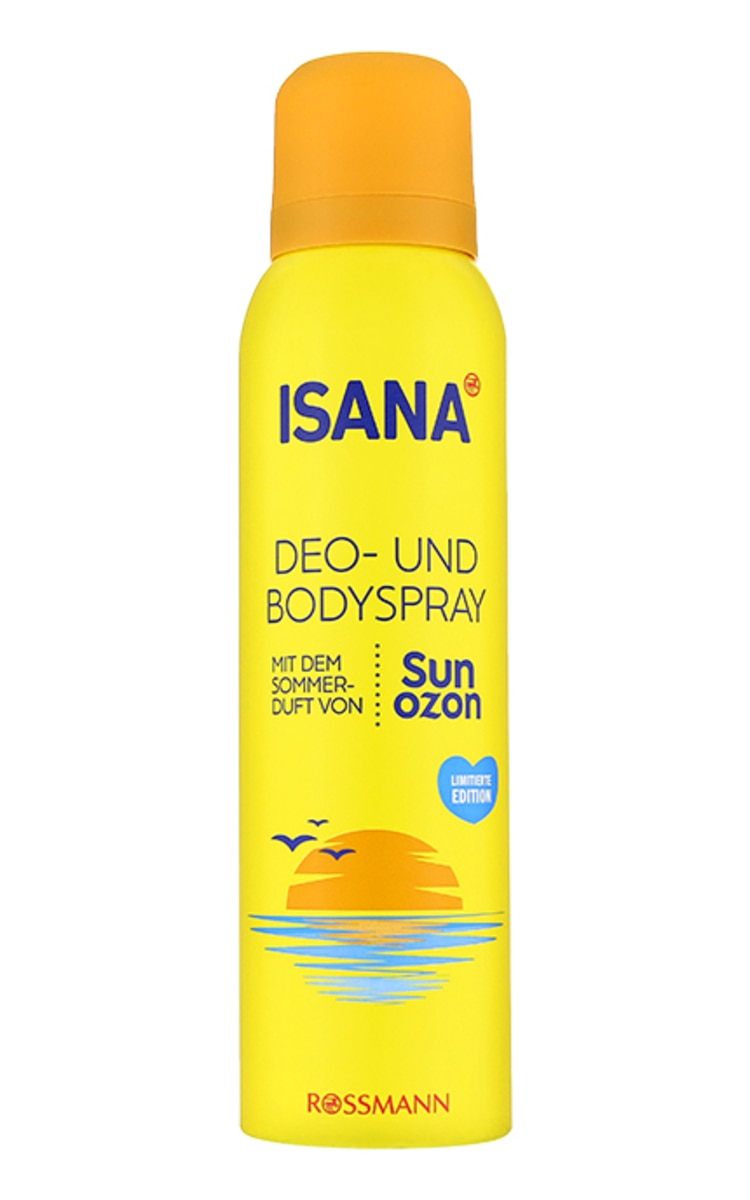 ISANA ISANA Sunozon izsmidzināms dezodorants & ķermeņa sprejs, 150ml