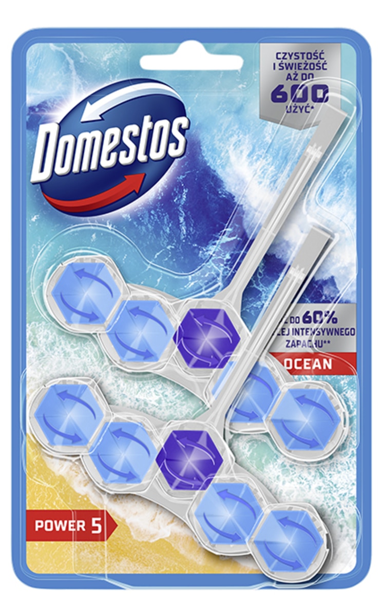 DOMESTOS DOMESTOS Power5 Duo Ocean туалетный блок, 2x50г