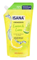 ISANA Lemon&Lime šķidrās krēmziepes, rezerve, 1000ml ISANA undefined ISANA Lemon&Lime šķidrās krēmziepes, rezerve, 1000ml