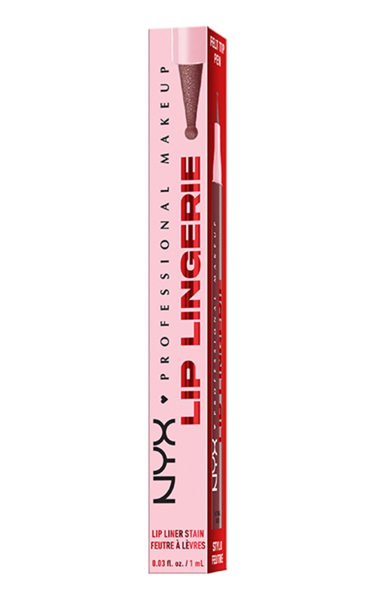  NYX PROFESSIONAL MAKEUP  NYX PROFESSIONAL MAKEUP Lip Lingerie šķidrais lūpu laineris, 1ml  NYX PROFESSIONAL MAKEUP Lip Lingerie šķidrais lūpu laineris, 1ml