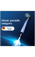 ORAL-B PRO Cross Action Black elektriskās zobu birstes rezerves uzgaļi, 2gab.