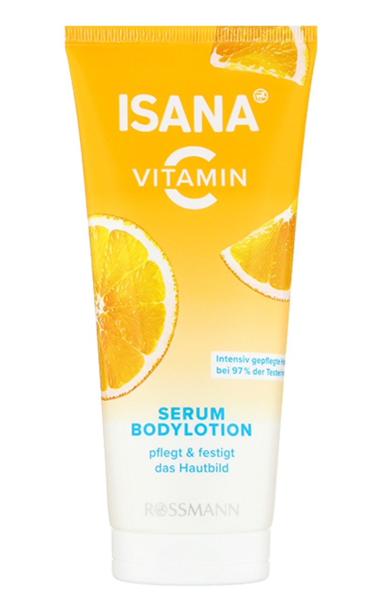 ISANA ISANA Vitamin C ķermeņa losjons - serums, 200ml