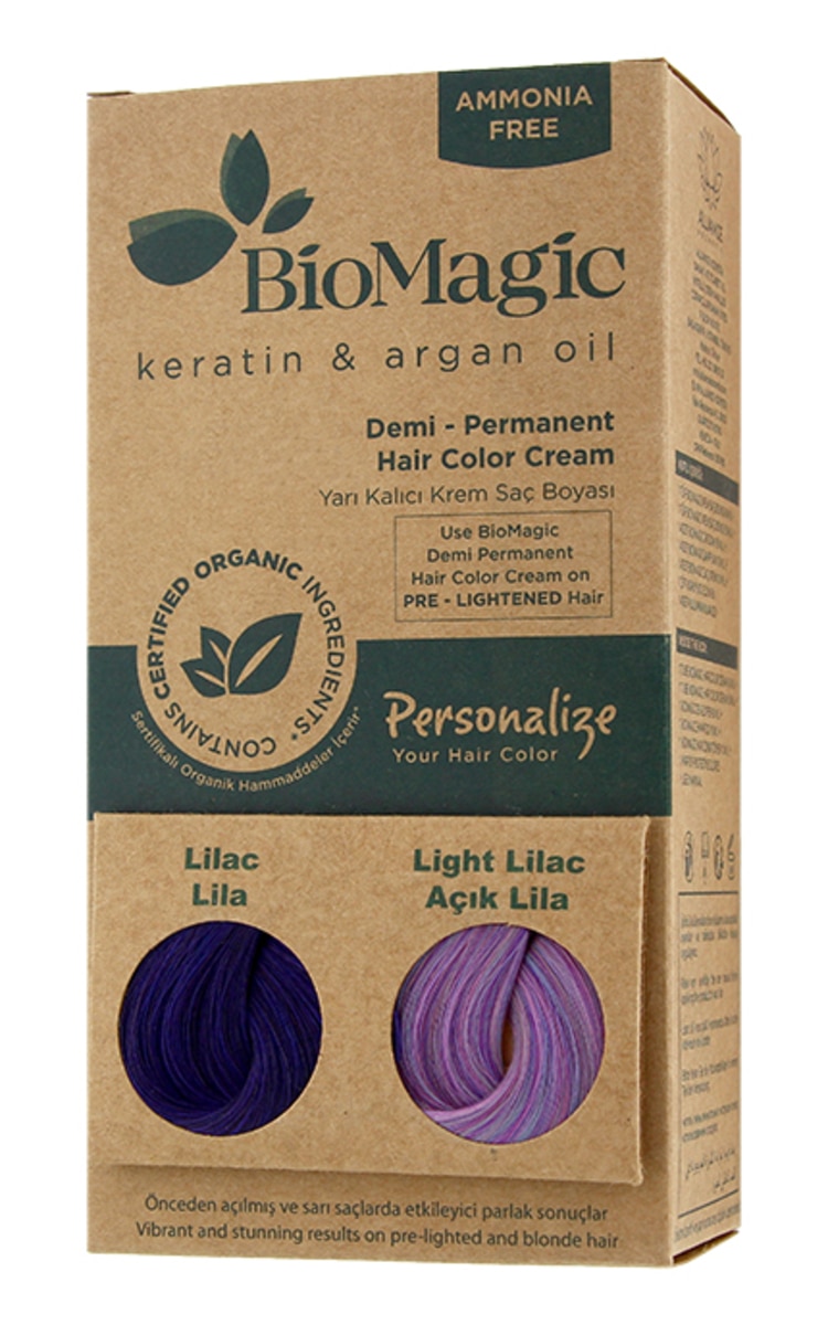 BIOMAGIC BIOMAGIC Стойкая краска для волос, Personalize Lilac/Light Lilac 1 шт