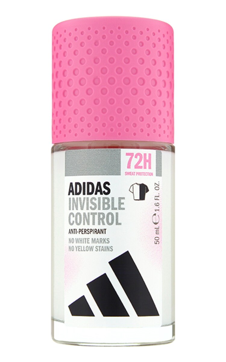 ADIDAS ADIDAS Invisible Control 72H dezodorants-rullītis sievietēm, 50ml