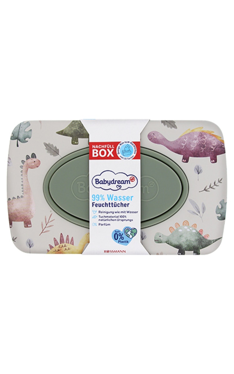 BABY DREAM BABYDREAM Влажные салфетки с 99% воды, в металлической коробке, 60шт.