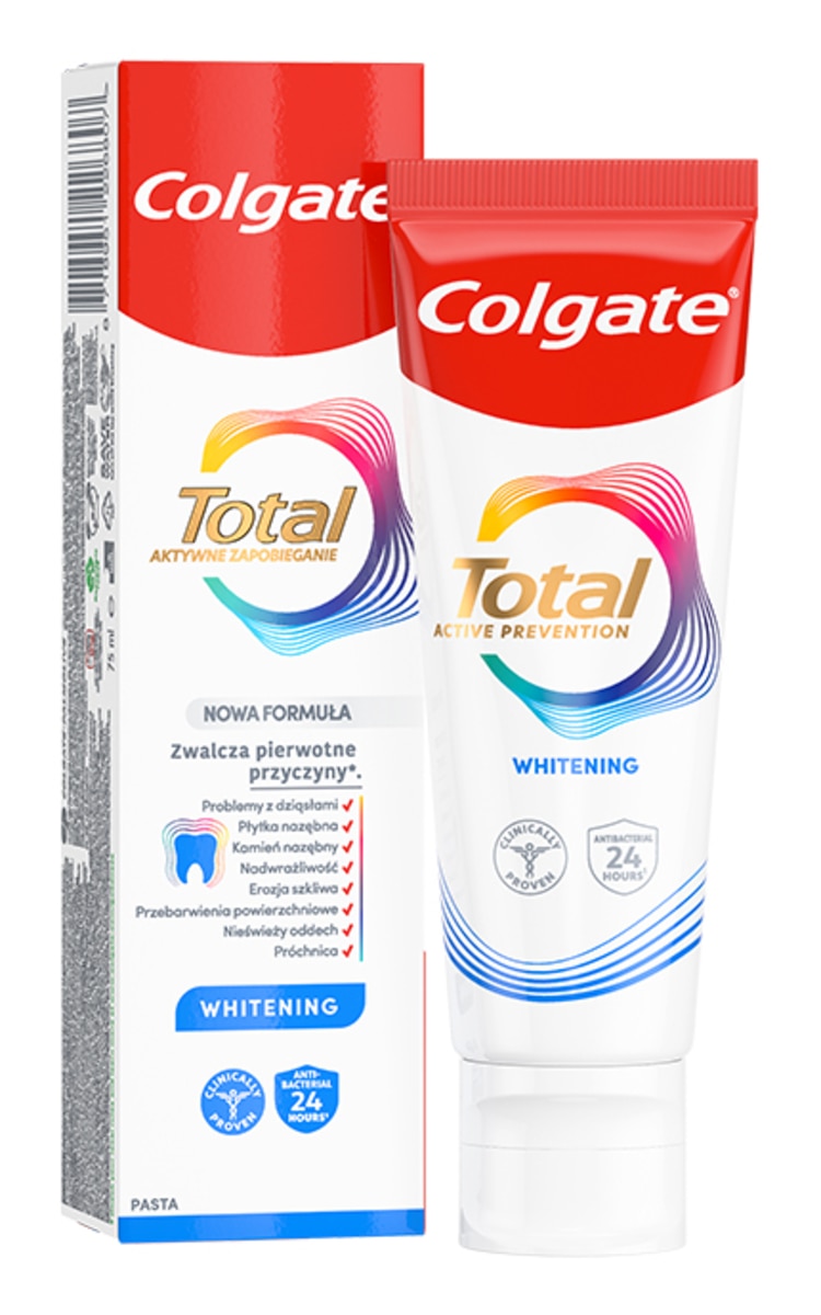 COLGATE COLGATE Total Whitening зубная паста, 75мл 75 мл