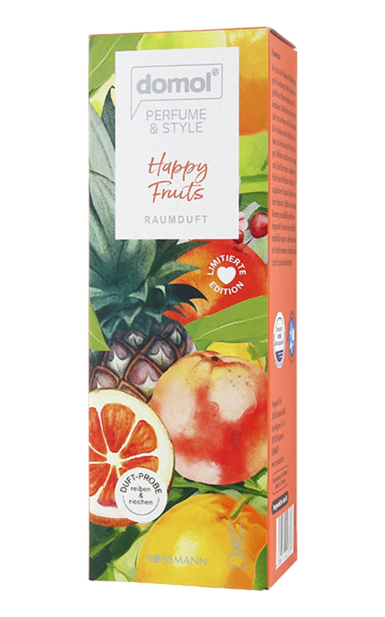 DOMOL DOMOL Happy Fruits aromātiskie kociņi, 50ml 50 ml