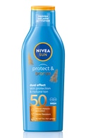 NIVEA SUN Protect&Bronze SPF50 лосьон двойного действия с экстрактом меланина для защиты от солнца, 200мл