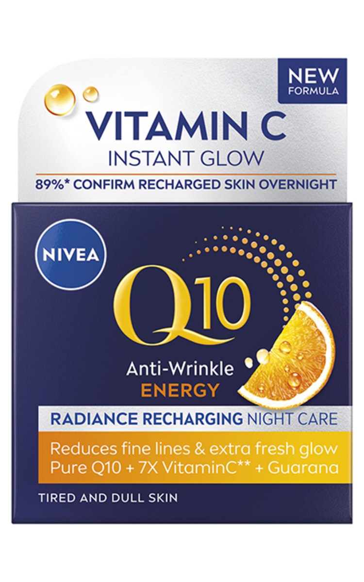 NIVEA VISAGE NIVEA Q10 Energy ночной крем с антиоксидантами для кожи лица, 50мл 50 мл