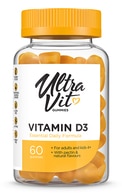  ULTRAVIT undefined ULTRAVIT Жевательные резинки с витамином D3, 60шт.  