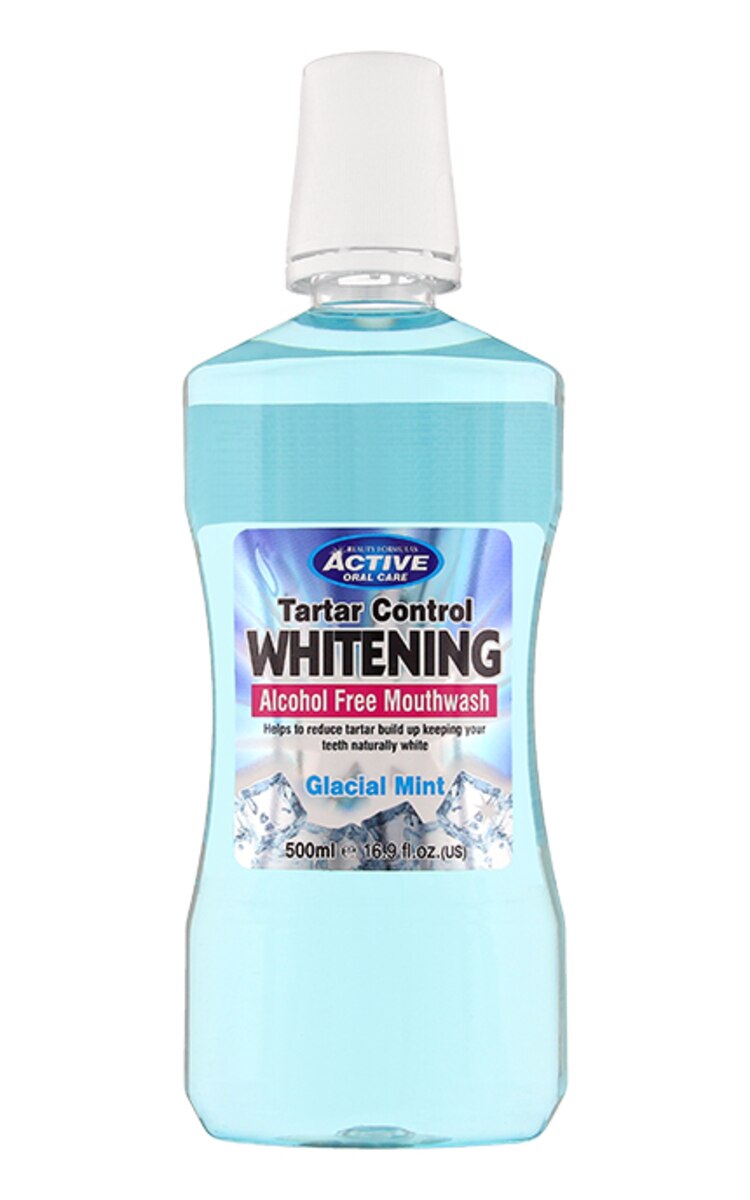 BEAUTY FORMULAS BEAUTY FORMULAS Active Whitening Glacial Mint mutes skalošanas līdzeklis, 500ml 500 ml