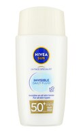 NIVEA SUN UV Invisible Daily Fluid SPF50+ fluīds aizsardzībai pret sauli, 40ml