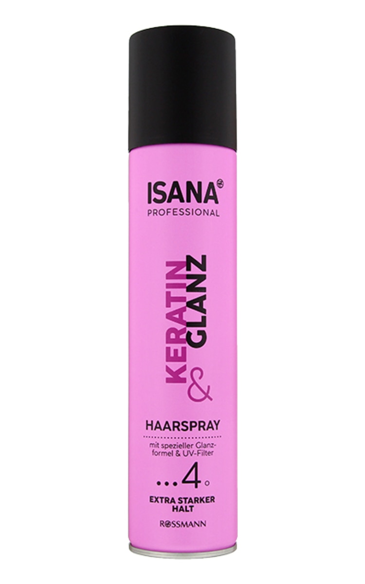 ISANA PROFFESIONAL ISANA PROFESSIONAL Keratin&Glanz matu laka, 250ml 250 ml