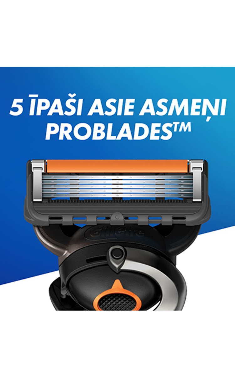 GILLETTE GILLETTE Fusion5 Proglide skuvekļa kasetnes, 4gab. 4 gab.