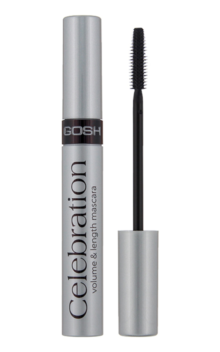  GOSH  GOSH Celebration Volume & Length skropstu tuša, 001 Black, 10ml 