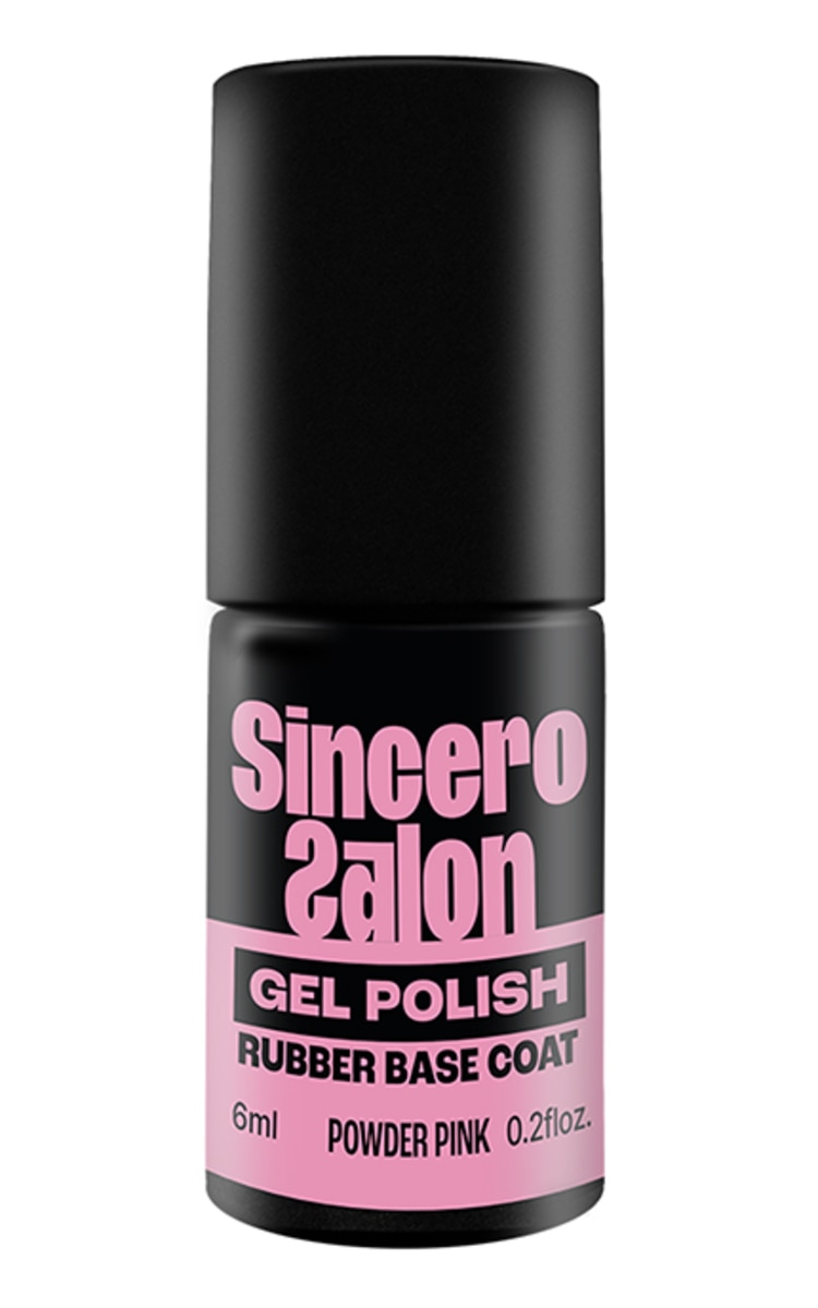  SINCERO SALON  SINCERO SALON Rubber Base Coat  gela lakas bāze, 6ml 