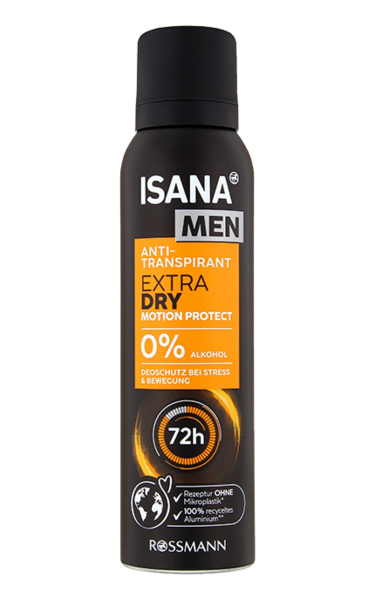 ISANA MEN ISANA MEN Motion Protect izsmidzināms antiperspirants, 150ml 150 ml
