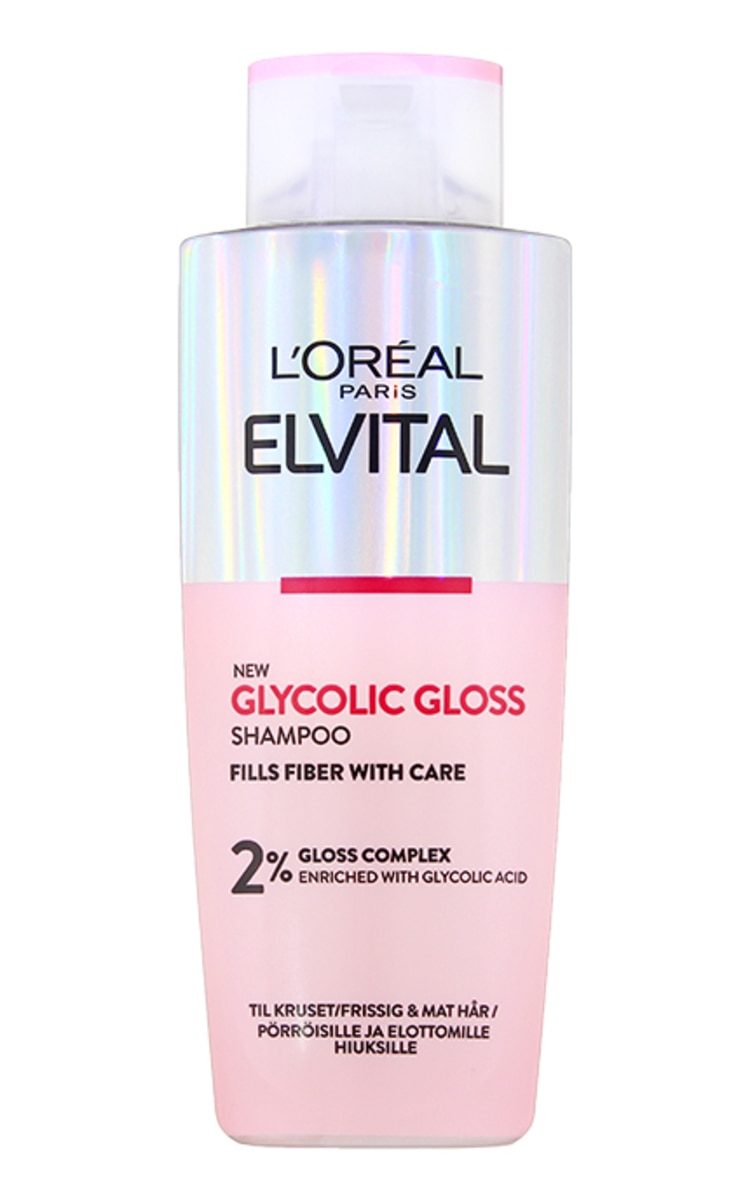 ELVITAL Glycolic Gloss šampūns matiem, 200ml