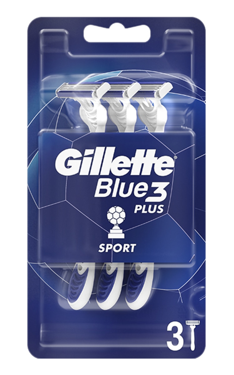 GILLETTE GILLETTE Blue3 vienreizējie vīriešu skuvekļi, 3gab. 3 gab.