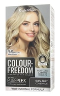 COLOUR FREEDOM Pureplex Permanent matu krāsa, 10.21 Lightest Extra Ash Blonde