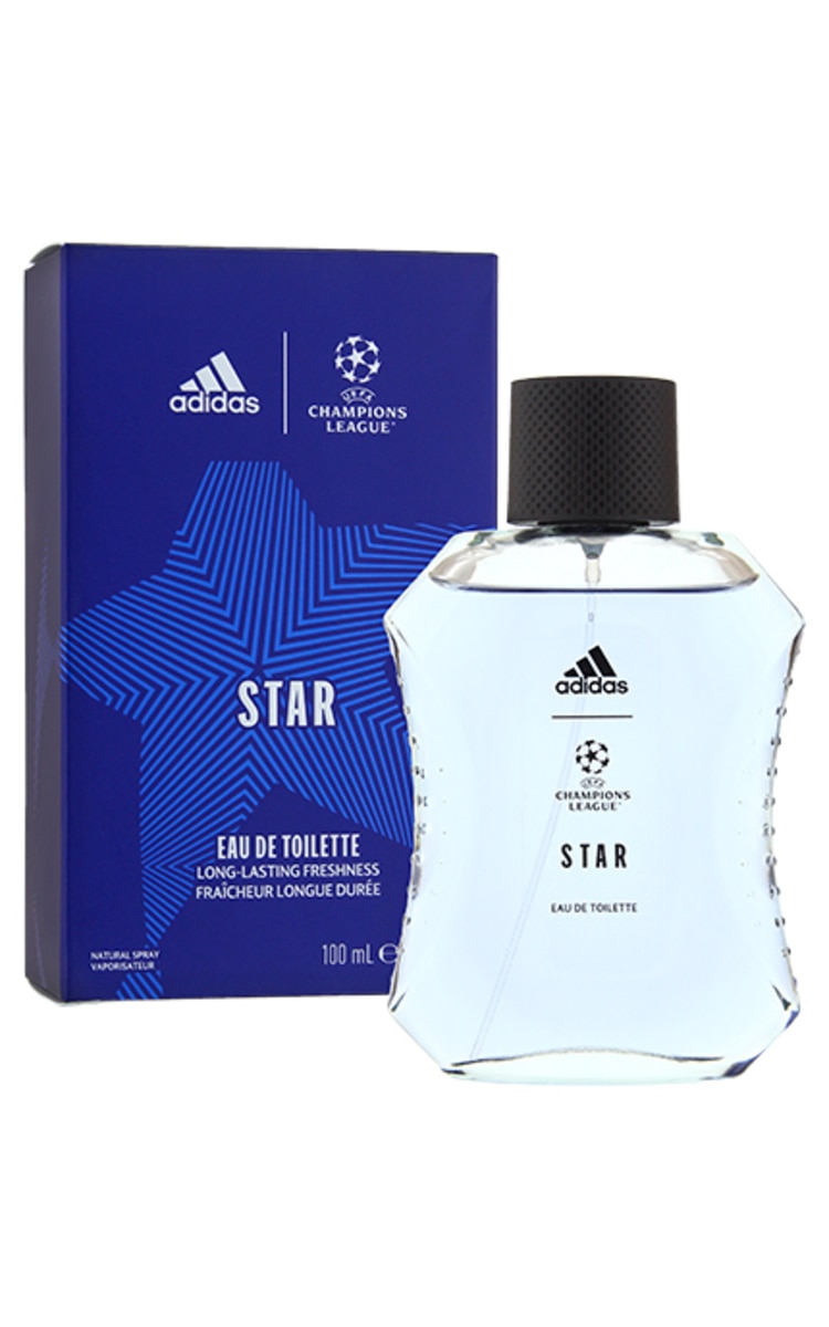 ADIDAS MEN ADIDAS MEN UEFA N°10 Champions League Star tualetes ūdens vīriešiem, 100ml 100 ml