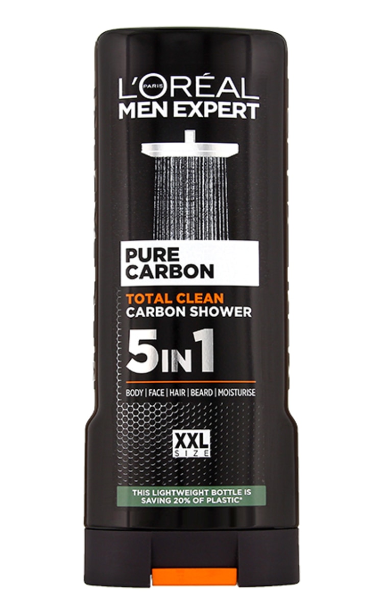 L`OREAL MEN EXPERT L`OREAL MEN EXPERT Pure Carbon Total Clean гель для душа, 400мл