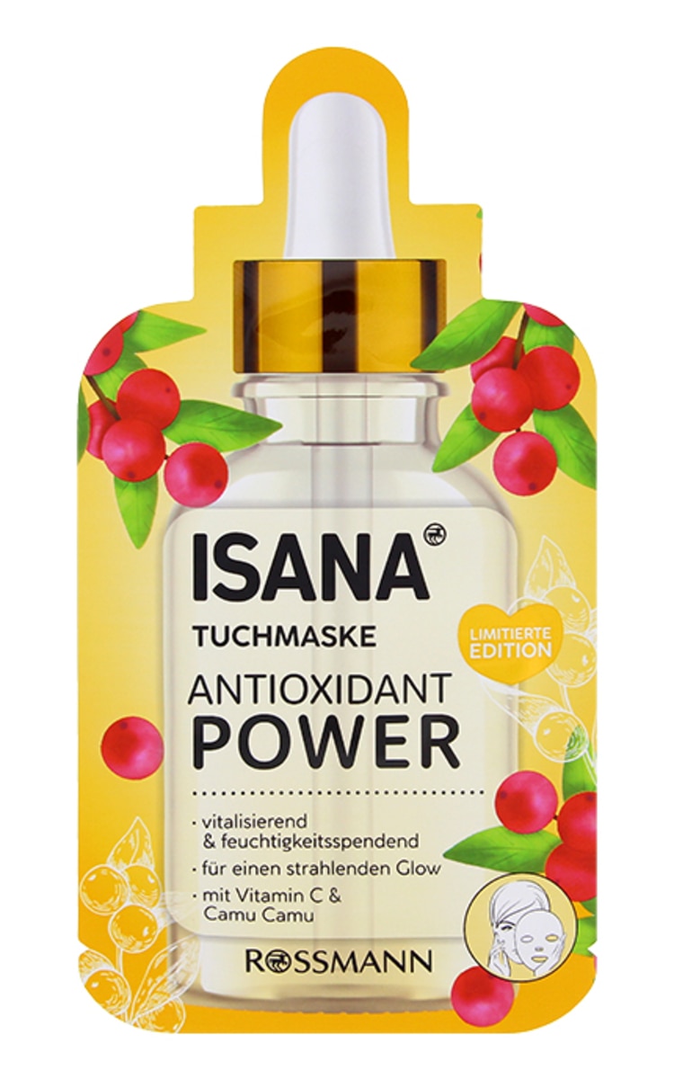 ISANA ISANA Antioxidant Power тканевая маска для лица, 1шт.