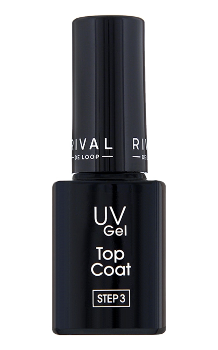 RIVAL DE LOOP RIVAL DE LOOP UV Gel Top Coat gela lakas virskārta, 8ml