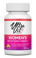 ULTRAVIT Women`s multivitamīnu formula sievietēm, 60 tabletes ULTRAVIT undefined ULTRAVIT Women`s multivitamīnu formula sievietēm, 60 tabletes