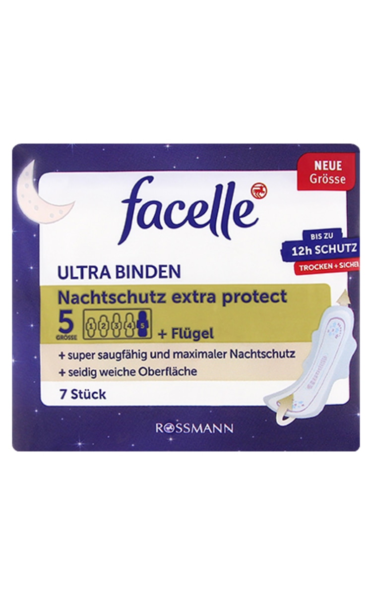 FACELLE FACELLE Ultra Night Extra гигиенические прокладки, 7шт.