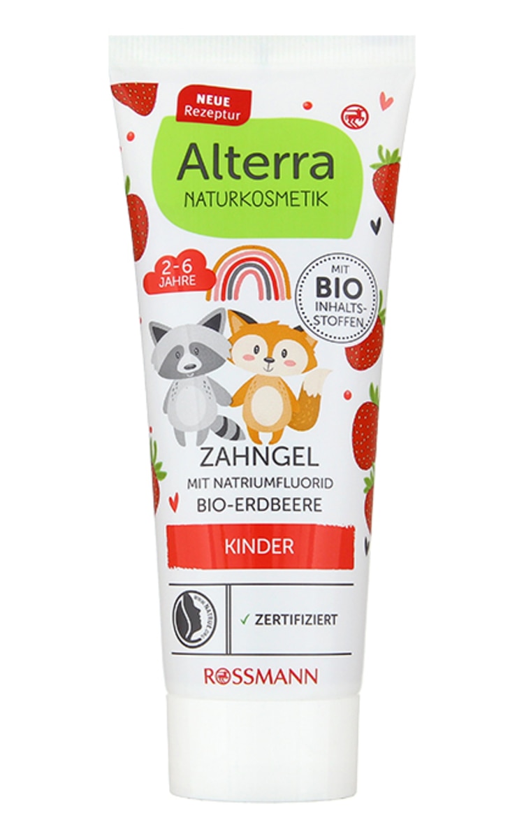 ALTERRA ALTERRA Bio-Erdbeere zobu gels bērniem, 75ml 75 ml