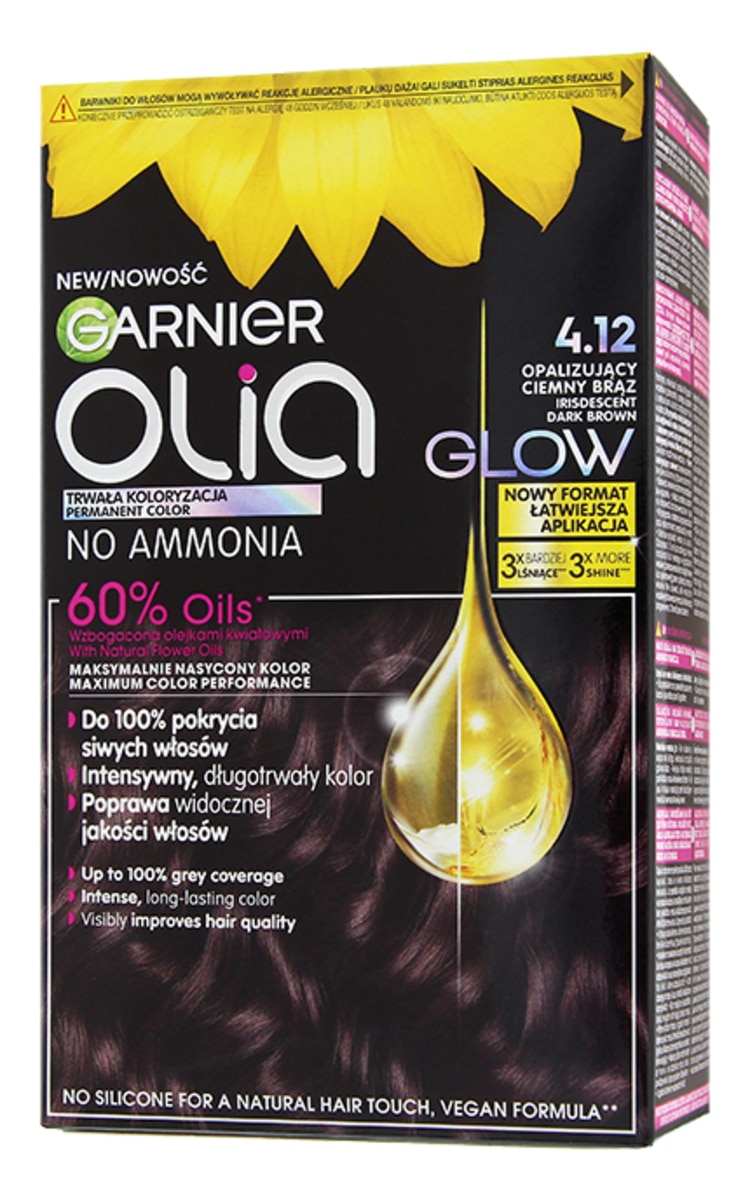 GARNIER OLIA GARNIER OLIA Matu krāsa, 4.12 Dark Brown