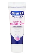 Oral-B Pro-Science Advanced Gum&Sensitivity Gentle Whitening zobu pasta, 75ml