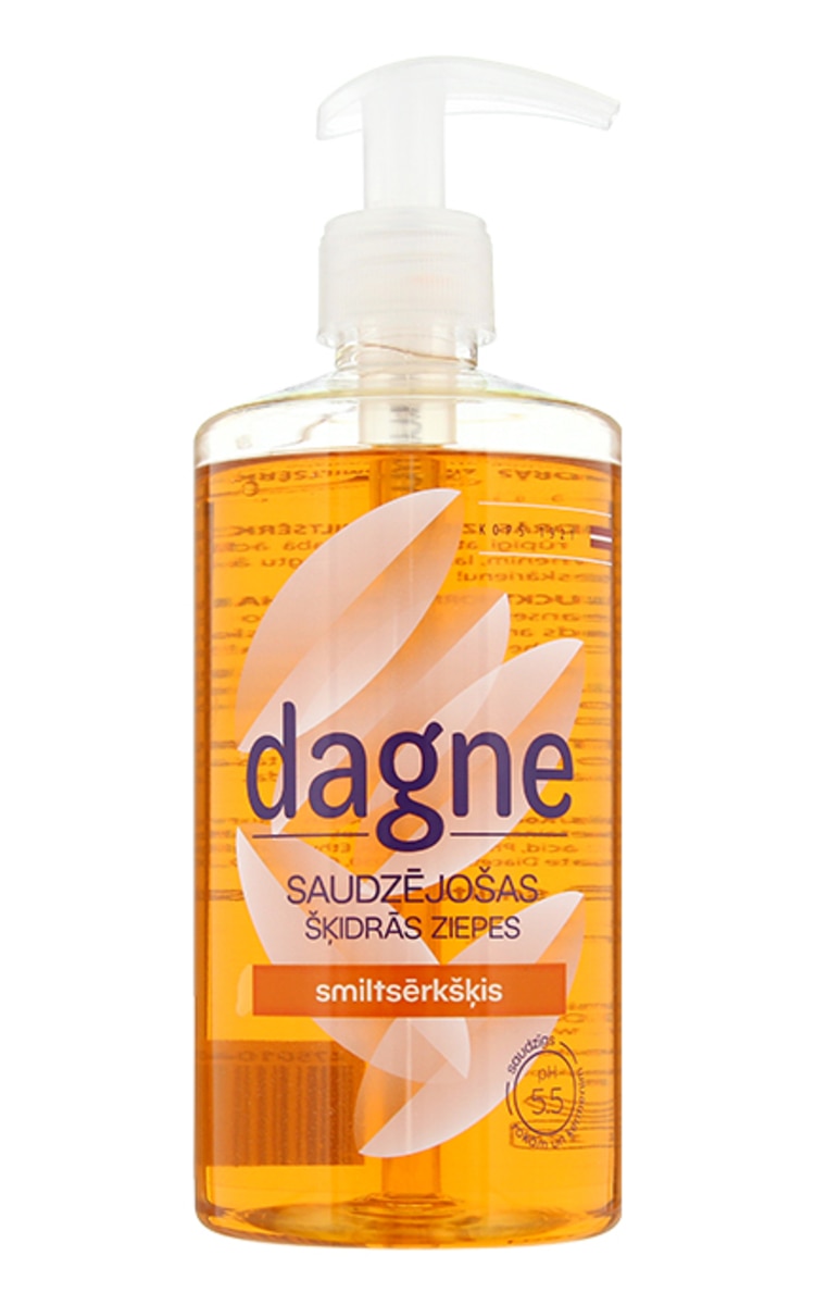 DAGNE DAGNE Šķidrās ziepes ar smiltsērkšķu ekstraktu, 500ml 500 ml