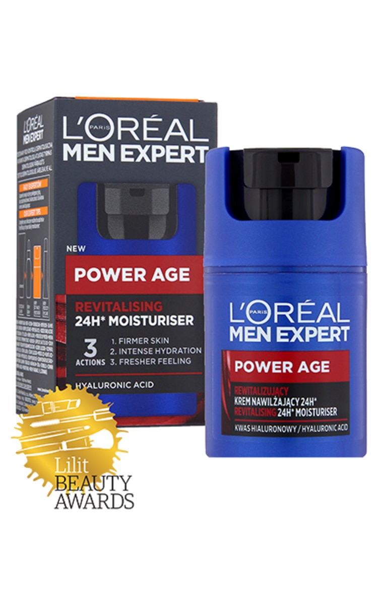 L`OREAL MEN EXPERT L'OREAL MEN EXPERT Power Age atjaunojošs un mitrinošs krēms sejai, 50ml 50 ml