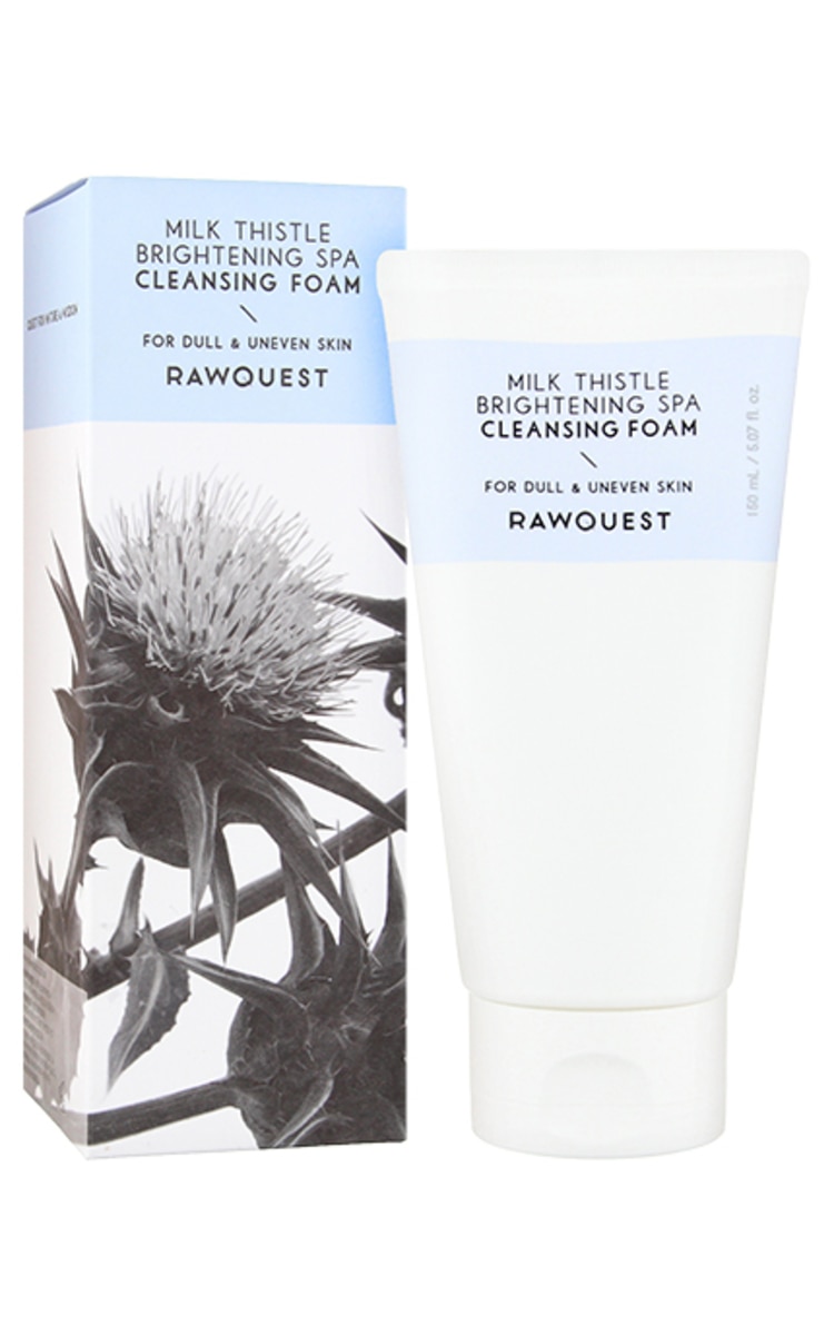 RAWQUEST RAWQUEST Milk Thistle Brightening SPA очищающая пенка, 150мл