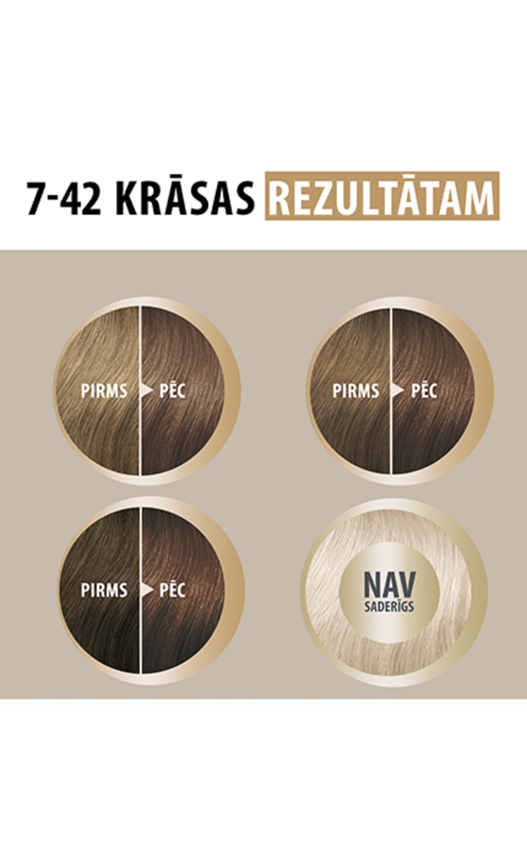 CRÈME SUPREME краска для волос, 7-42 Nude Blonde