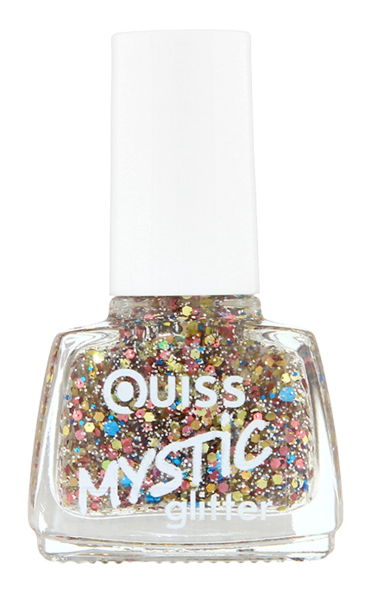 QUISS Mystic Glitter лак для ногтей, 01, 6мл