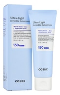  COSRX undefined COSRX Ultra‑viegls, neredzams saules aizsargkrēms SPF50 PA++++, 50ml  