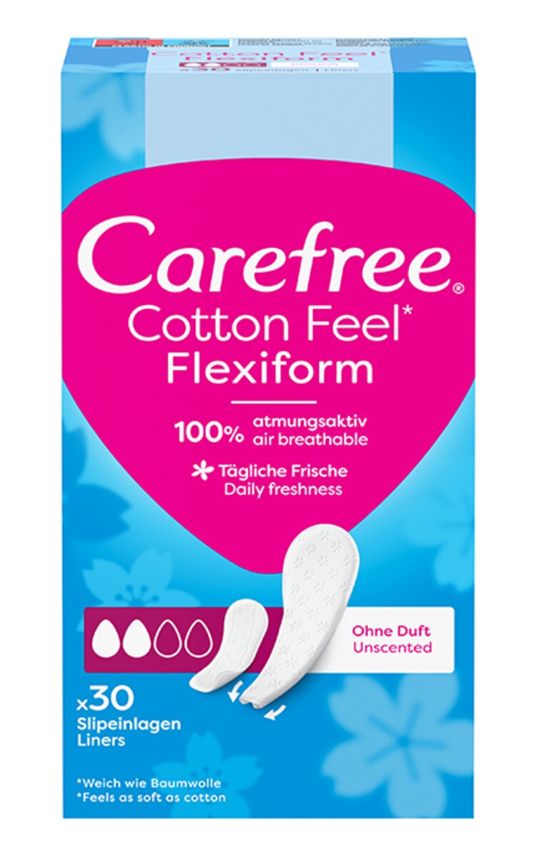 CAREFREE CAREFREE Flexiform ikdienas ieliktnīši, 30gab. 30 gab.