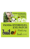 LOOK AT ME Panda Hydrogel Snail maska ādai pa acīm, 30 pāri